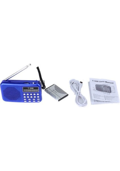 Kırmızı T-508 Müzik Çalar Geri Çekilebilir Anten Tasarımlı Taşınabilir Fm Radyo Cep Boyutu (Yurt Dışından) modelleri