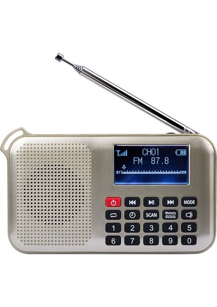 Altın Jınserta Güneş Fm Radyo Mini Güneş Enerjisi Hoparlör Mp3 Müzik Çalar Acil Durum Güneş Enerjili Radyo El Feneri Desteği Tf Kartı (Yurt Dışından)