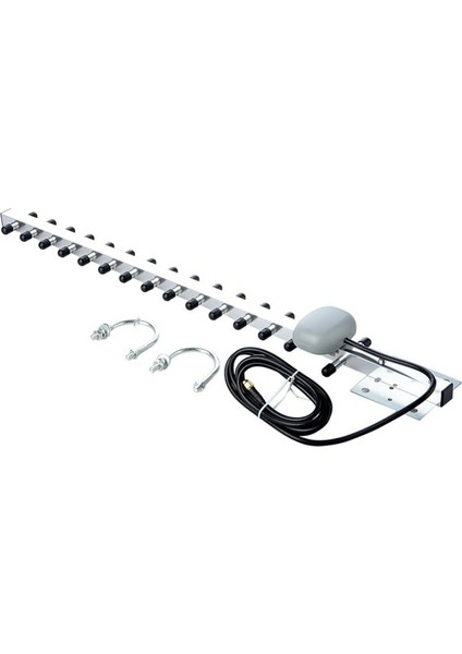 1 Adet 4g 28DBI Anten Sma Erkek Wıfı Sinyal Güçlendirici Amplifikatör Lte 4g Açık Yönlü Güçlendirici Yagi Anten Modem RG58 1.5 M (Yurt Dışından)