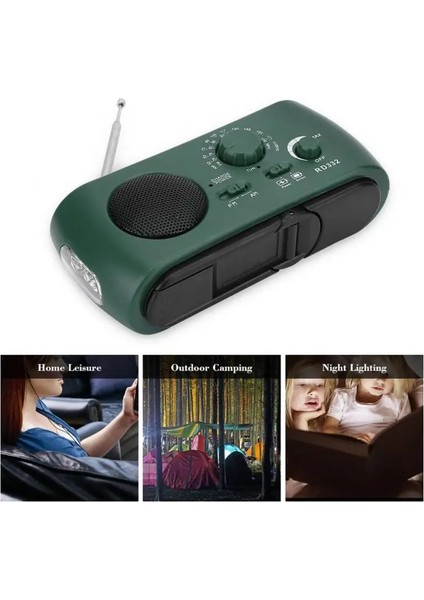 Tip A 3leds Yenı Varış Çok Fonksiyonlu Radyo El Krank Güneş USB Şarj Fm Am Sw Hava Durumu Radyo Acil Durum LED El Feneri Güç Bankası (Yurt Dışından) fırsatları