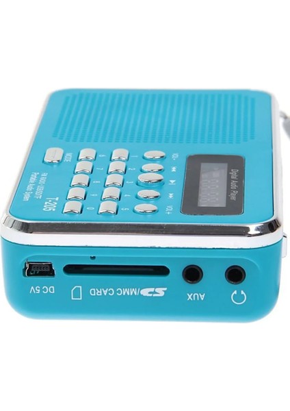 Beyaz T-205 Fm Radyo Alıcısı Taşınabilir Hifi Kart Hoparlör Kamp Yürüyüş Açık Spor Için Dijital Mp3 Müzik Hoparlör (Yurt Dışından) indirimleri