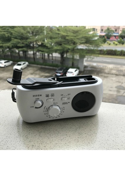 WHITE15 7 5 cm El Krank Jeneratörü Fm/am Acil Durum Radyo 3 LED Işık Taşınabilir Şarj Edilebilir Güneş Enerjili Radyo Çok Fonksiyonlu Acil Durum Aracı (Yurt Dışından) fiyatları