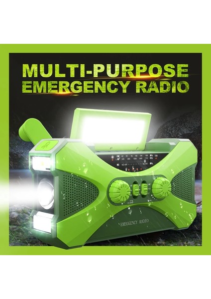 2000MAH Turuncu 10000MAH Acil Durum Telsizi Güneş Enerjili El Krank Radyosu Taşınabilir Am/fm/noaa Hava Durumu Radyosu LED El Feneri Sos Alarm Güç Bankası Hoparlörü (Yurt Dışından) fiyatları