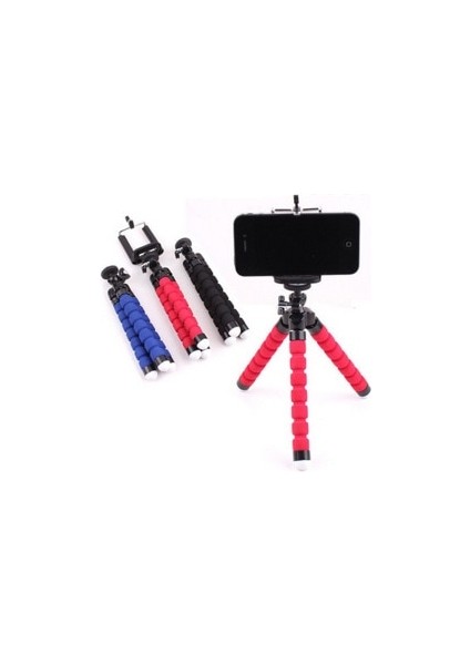 Adaptör Gopro Tripod Telefon Için Esnek Sünger Ahtapot Mini Tripod IPhone Mini Kamera Tripod Telefon Tutucu Klip Standı (Yurt Dışından) fiyatları