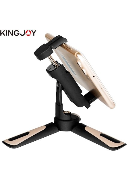 3 Adet Mavi Kıngjoy Officia Kt-18 Tripod Telefon Için Mini Tripod Cep Telefonu Standı Kamera Tutucu Sabitleyici Esnek Kafa Yükseklik Açısı (Yurt Dışından)