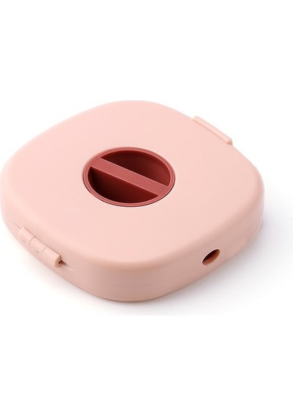 Kare Pembe Veri Kablosu Saklama Kutusu Tel Sarıcı Kutusu Taşınabilir Çok Fonksiyonlu Kablo Altıgen Konteyner USB Şarj Aleti Tutucu Tel Yönetimi (Yurt Dışından)