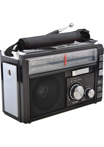 Sarı RX-381BT Üç Bantlı Radyo Vintage Taşınabilir Takılabilir Kart Bluetooth Hoparlör Fm Yarı Iletken Radyolar Portatil Am Fm Radyo (Yurt Dışından)