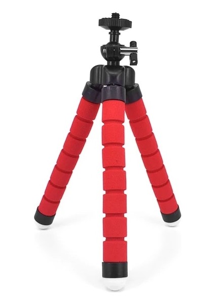 Kamera Için Katlanabilir Sünger Tutucu Cep Telefonu Kamera Tripod Desteği Cep Telefonu Tablet Fotoğraf Sabitleyici Standı iPhone iPad Accesso (Yurt Dışından)