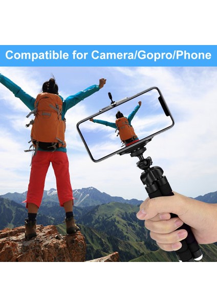 Kamera Için Katlanabilir Sünger Tutucu Cep Telefonu Kamera Tripod Desteği Cep Telefonu Tablet Fotoğraf Sabitleyici Standı iPhone iPad Accesso (Yurt Dışından) fiyatları