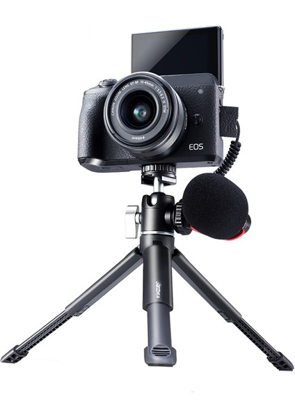 Mini Tripod Ulanzi U-Vlog Lite Uzatılabilir Tripod Çift Soğuk Ayakkabı Topu Kafa Volg Akıllı Telefon Için Tripod Sony Canon Nikon Dslr Kamera (Yurt Dışından) indirimleri