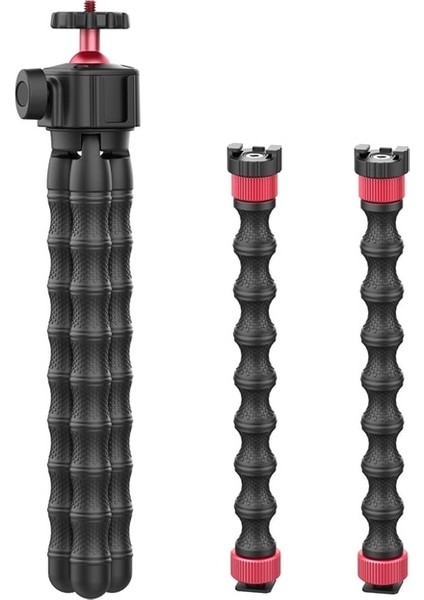 Beyaz Ulanzi Mt-52 Esnek Ahtapot Tripod, Gooseneck Minitripod Bükülebilir Işık Mikrofon Standı Akıllı Telefon Gopro Dslr Slr Için (Yurt Dışından)
