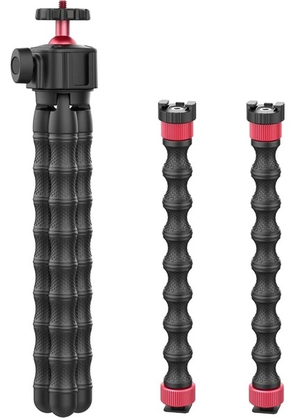 Beyaz Ulanzi Mt-52 Esnek Ahtapot Tripod, Gooseneck Minitripod Bükülebilir Işık Mikrofon Standı Akıllı Telefon Gopro Dslr Slr Için (Yurt Dışından)