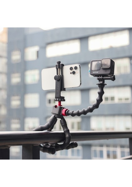 Beyaz Ulanzi Mt-52 Esnek Ahtapot Tripod, Gooseneck Minitripod Bükülebilir Işık Mikrofon Standı Akıllı Telefon Gopro Dslr Slr Için (Yurt Dışından)