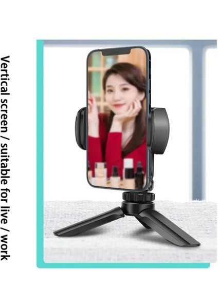 Siyah Monopod Tripod Standı Xiaomi Redmi Not Huawei MATE30 40 P30 40 IPhone 11 Pro 12 Xr 7 8 Artı Samsung Cep Telefonu Akıllı Telefon (Yurt Dışından)