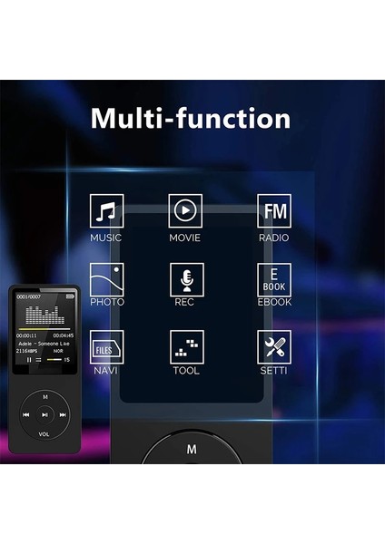 Yeşil Bluetooth Uyumlu Mp3 Müzik Çalar Kayıpsız Taşınabilir Fm Radyo Harici Ultra-Ince Öğrenci Mp3 Kaydedici Fm Yayını (Yurt Dışından) indirimleri