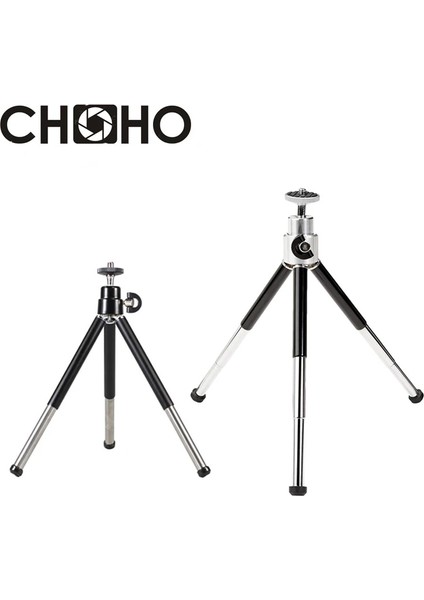 3 Ortak Gümüş Renkli Alüminyum Mini Tripod Işıklı Masa Standı Uzatılabilir 3 Ortak Tripod Telefon Tutucu Dijital Kamera Cep Telefonu iPhone Için Vlog Selfie (Yurt Dışından) fiyatları