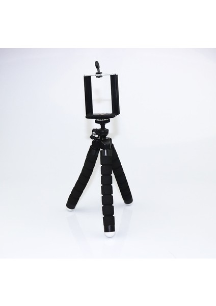 Siyah Evrensel Esnek Tripodlar Telefon Için Tripod Mobil Kamera Tutucu Klip Akıllı Telefon Monopod Tripod Standı Ahtapot Mini Tripod Stativ (Yurt Dışından)