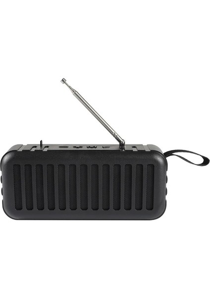 Kırmızı Fm Güneş Radyosu Taşınabilir Bluetooth Uyumlu Radyo Kablosuz Stereo Hoparlör Radyo Desteği Tf Kart USB LED El Feneri ile (Yurt Dışından) fırsatları