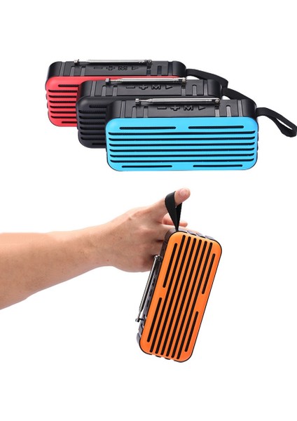 Kırmızı Fm Güneş Radyosu Taşınabilir Bluetooth Uyumlu Radyo Kablosuz Stereo Hoparlör Radyo Desteği Tf Kart USB LED El Feneri ile (Yurt Dışından) indirimleri