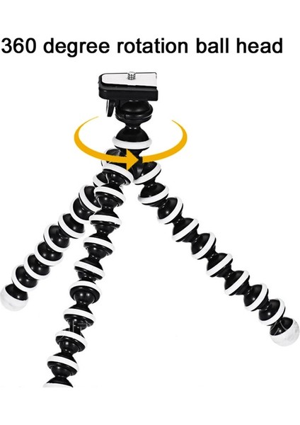 Tip 3 Mini Ahtapot Tripod Braketi Esnek Kamera Telefon Tutucu Katlanabilir Cep Telefonu Akıllı Telefon Mini Tripod iPhone 11 Gopro Kamera (Yurt Dışından)