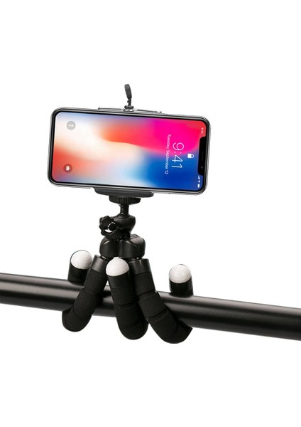 Klip Uzaktan Cep Telefonu Tutucu Esnek Ahtapot Tripod Braketi Cep Telefonu Kamera Selfie Standı Monopod Desteği Fotoğraf Uzaktan Kumanda (Yurt Dışından)