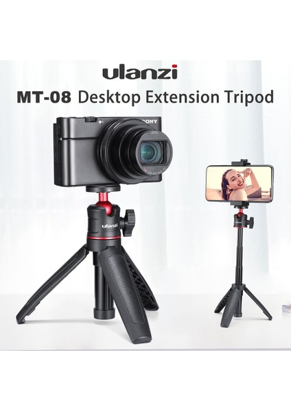 Kit 2 Ulanzi Mt-08 Katlanabilir Mini Tripod Bağlama Aparatı 1/4 ''tripod Monopod El Kavrama Evrensel Dslr Android iPhone Akıllı Telefon Için (Yurt Dışından) fiyatları