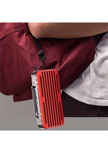 Siyah Yüksek Hassasiyetli Acil Durum Radyo Usb/tf/aux/fm Kablosuz Bluetooth Hoparlör Güneş Enerjisi Flaş Işığı Tarafından Şarj Taşınabilir Radyo (Yurt Dışından)