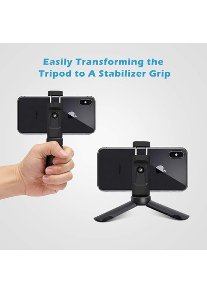 Stil 2 Mini Tripod Akıllı Telefon Spor Kamera Standı iPhone 11PRO Xiaomi Telefon Tripodu 360 Dönen Telefon Dikey Stand Kompakt Tripod (Yurt Dışından) modelleri