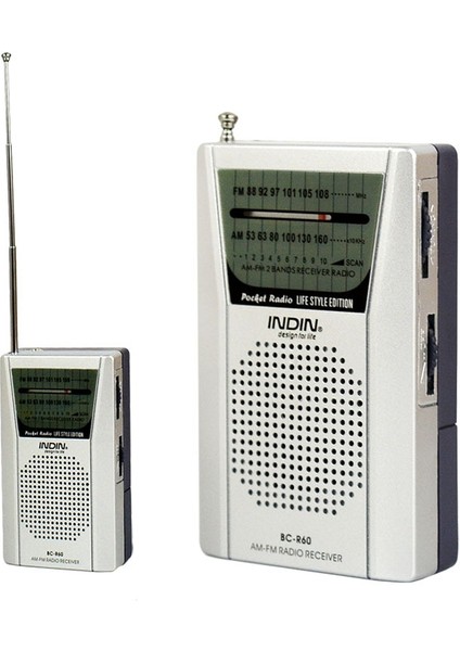 Gümüş Taşınabilir Mini Am / Fm Radyo Anteni Teleskopik Radyolar Dünya Yaşlı Çok Fonksiyonlu El Radyo Alıcısı R60 (Yurt Dışından) modelleri