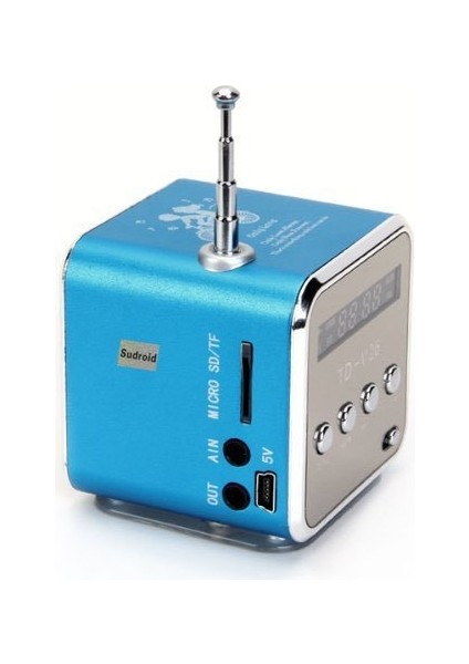 Siyah Mini TD-V26 Dijital Fm Radyo Hoparlör Taşınabilir Fm Alıcısı LCD Stereo Hoparlör Desteği Mikro Tf Kart A2 (Yurt Dışından) indirimleri