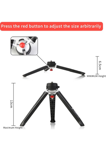Tripod Sh Mini Cep Telefonu Taşınabilir Tripod Ayarlanabilir Hafif Selfie Monopod Masa Masası Tripod Telefon Tutucu Telefon (Yurt Dışından) indirimleri