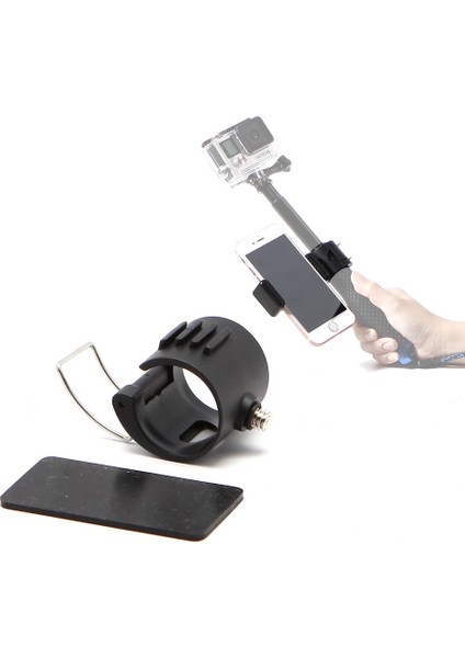 20 Ila 27 mm Sabitleyici Taşınabilir Stant Tutucu Mini Tripod Monopod Gopro Hero Eylem Dijital Kamera Içın iphone Samsung Android Telefon (Yurt Dışından)