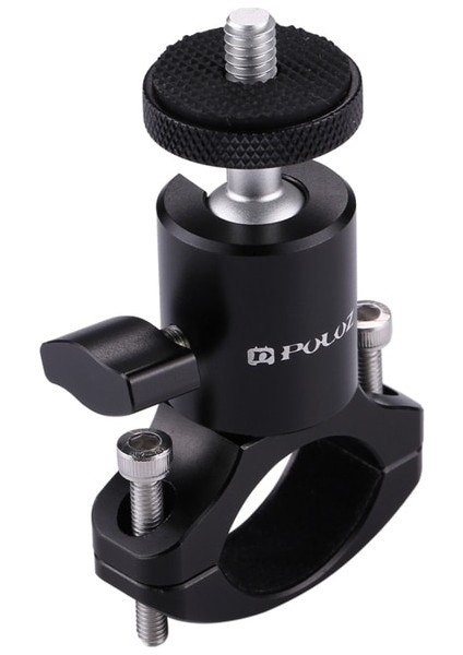 Gidon Tripod Puluz Bisiklet Bisiklet Alüminyum Gidon Tripod Topu Kafa Adaptör Dağı Gopro Hero 10 Siyah/7/6/xiaoyi/djı Osmo Aksiyon Kameraları (Yurt Dışından)