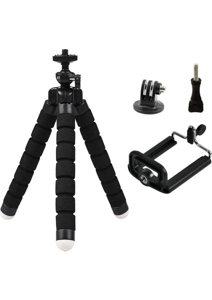 Mavi 2 Pc Tripodlar Gopro Hero 11 10 9 8 7 Siyah Max Esnek Mini Ahtapot Tripod Aksesuarları Git Pro 6 5 Yı Eken Sjcam Dbpower Akaso (Yurt Dışından)
