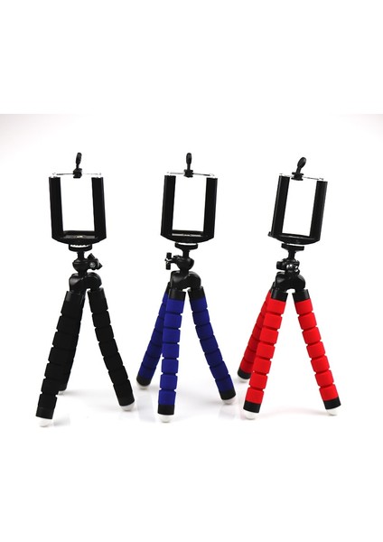 Kırmızı Uzaktan Kumandalı Evrensel Esnek Tripodlar Telefon Için Tripod Mobil Kamera Tutucu Klip Akıllı Telefon Monopod Tripod Standı Ahtapot Mini Tripod Stativ (Yurt Dışından) modelleri