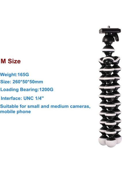 E Kelepçe Esnek Ahtapot Süper Büyük Mini Boyutu Masa Tembel Telefon Braketi Standı Tutucu Tripodlar Gopro Dslrs Dijital Kamera (Yurt Dışından) indirimleri