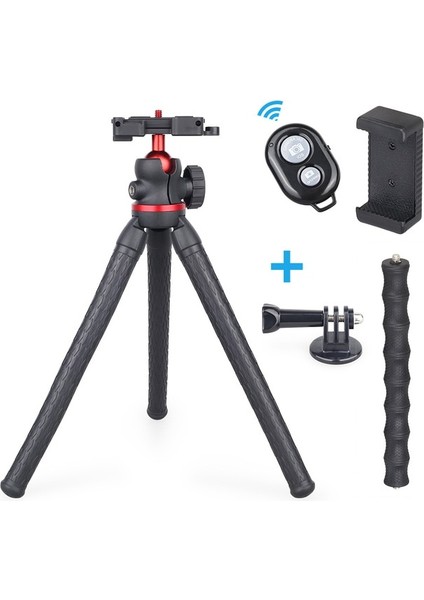 Tutucu Deklanşör Gopro Esnek Ahtapot Tripod Minitripod iPhone Samsung Xiaomi Huawei Mobil Akıllı Telefon Dslr Kamera Gopro Tripod Telefon Sabitleyici (Yurt Dışından)