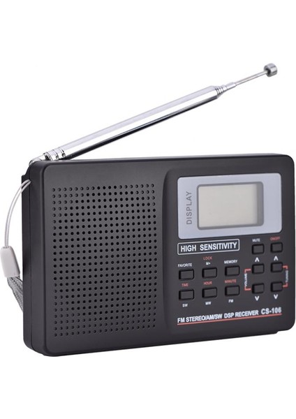 Tip 2 Taşınabilir Radyo Desteği Fm/am/tv Tam Frekanslı Radyo Alıcısı Çalar Saat Fm Radyo Kulaklık ile Cep Radyo (Yurt Dışından) indirimleri