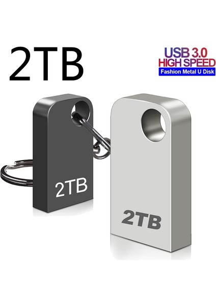2 Tb Taşınabilir Kalem Sürücü 2 Tb Memoria USB Flash Sürücüler 1 Tb Typec Otg Yüksek Hızlı USB 3.0 Pendrive 512 GB Metal USB Bellek Mini USB Bellek (Yurt Dışından)