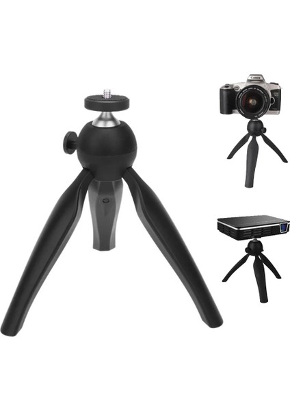 Siyah Projektör Mini Tripod Byıntek R19 U50 P30 P20 P7 Xgımı Z4 cc H1 Z5 N20 Plya Mogo Pro Halo Mini Tepsi Tutucu Kamera Için (Yurt Dışından)