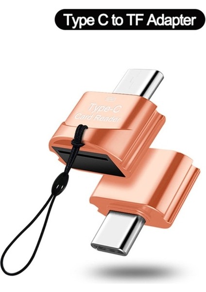 Tip C-Tf Gül 2ın1 Tip C Erkek USB Dişi Konnektör Otg Adaptör U Disk Fare Dizüstü Bilgisayar Mikro USB USB Kablosu Dönüştürücü Cep Telefonu Için (Yurt Dışından)