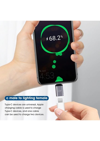 Usb'den Tip C'ye Apple Adaptörü Yıldırımdan Tip-C Kabloya Kadından Erkeke USB C'den Aydınlatmaya Otg Konektörü iPhone Ios Için Huawei Kablo Dönüştürücü (Yurt Dışından) fırsatları
