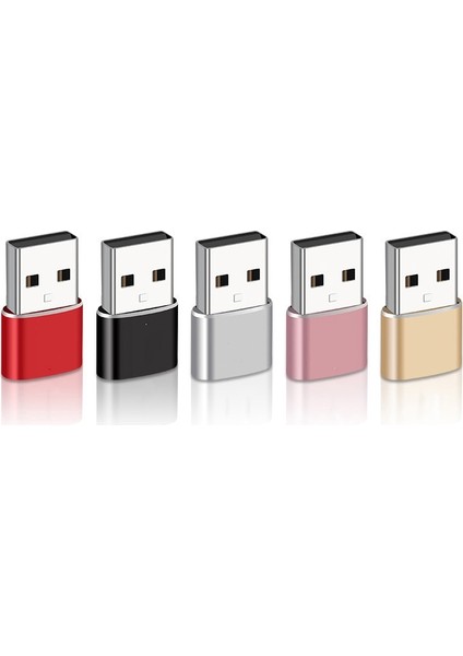 1 Adet Kırmızı 2 Adet 1 Adet USB Otg Erkek C Tipi Dişi Adaptör Dönüştürücü, Nexus 5X6P Oneplus 3 2 Usb-C Için C Tipi Kablo Adaptörü, Veri Şarj Cihazı (Yurt Dışından)