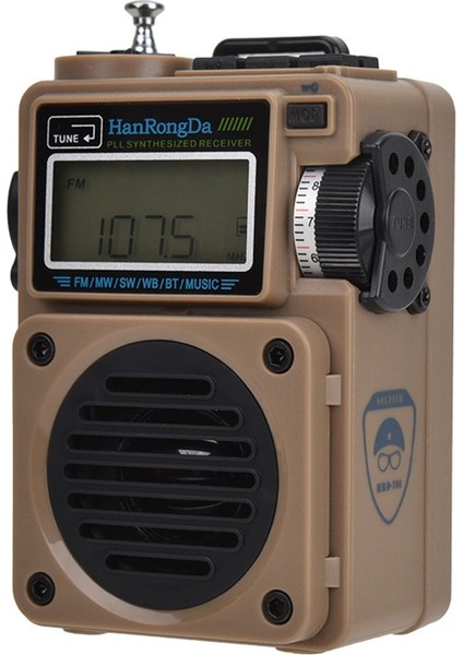 Hrd 701 Camel HRD-701 Fm Mw Sw Wb Alıcı Bluetooth Uyumlu 5.0 Hoparlör Tf Müzik Çalar (Yurt Dışından) fiyatları