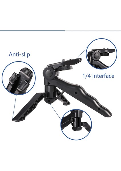 B Mini Tripod Telefon Akıllı Telefon Için El Tripie Cep Telefonu Masa Üstü Tripod Gopro Eylem Kamera Tutucu Tripod Go Pro (Yurt Dışından) modelleri