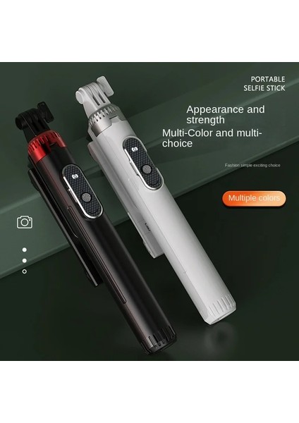 P160D-2 Siyah Xiaomi Mini Selfie Çubuğu Kablosuz Bluetooth Uyumlu Selfie Çubuğu Katlanabilir Mini Tripod Deklanşör Uzaktan Kumanda Uzatmak 1.6 M (Yurt Dışından) fırsatları