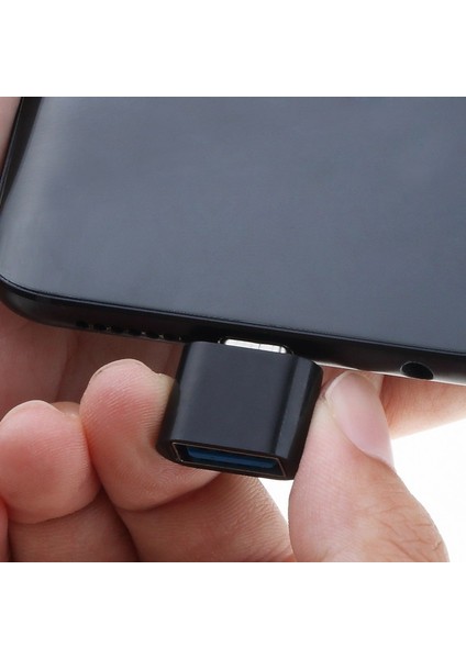 Beyaz Otg Adaptörü USB 3.0 Tip C Otg Adaptör Verileri USB C Tip C Erkek USB Dişi Cep Telefonu Adaptörleri Dönüştürücüler Xiaomi Huaweı Adaptörleri Için (Yurt Dışından)