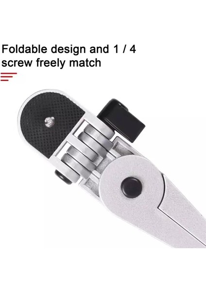 Gümüş Mini Katlanabilir Masa Tripod Standı Nikon Kameralar Dv Kameralar Için Kamera Montaj Açısı Ayakları (Yurt Dışından) indirimleri