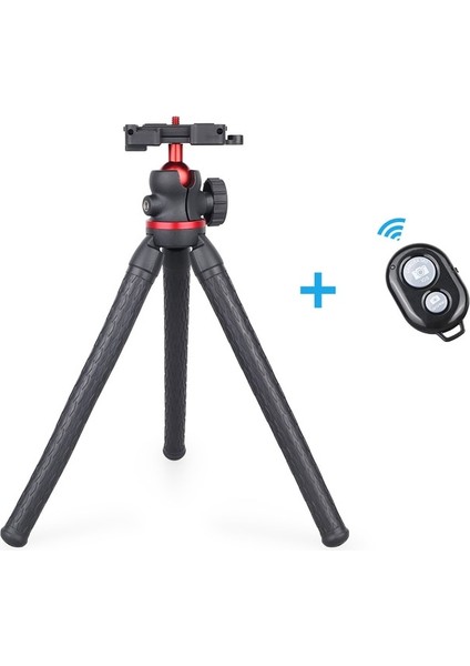 Bluetooth Deklanşör Esnek Ahtapot Tripod iPhone Samsung Xiaomi Huawei Mobil Akıllı Telefon Için Minitripod Dslr Kamera Gopro Tripod Telefon Sabitleyici (Yurt Dışından)