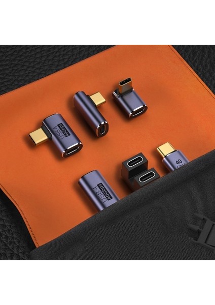 AD059 100W USB 4.0 C Otg Adaptörü 40GBPS Hızlı Veri Iletimi Thunderbolt Tip C Dönüştürücü Telefon 8k 60Hz Vedio Macbook Air Pro (Yurt Dışından)